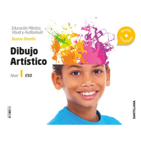 CUADERNO EDUCACION PLASTICA, VISUAL Y AUDIOVISUAL DIBUJO ARTISTICO SERIE NUEVO DISEÑA NIVEL I ESO  JEYJO