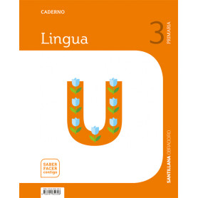 CADERNO LINGUA 3 PRIMARIA SABER FACER CONTIGO  JEYJO
