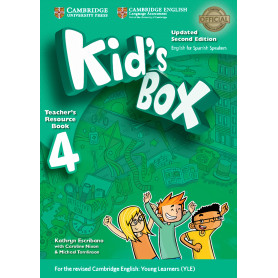 Kid's Box Level 4 Teacher's Resource Book with Audio CDs (2) Updated English for Spanish Speakers 2nd Edition  JEYJO