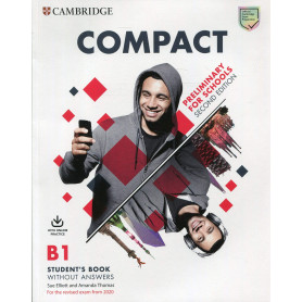 Compact Preliminary for Schools Second edition. Student's Book without answers with Online Practice  JEYJO