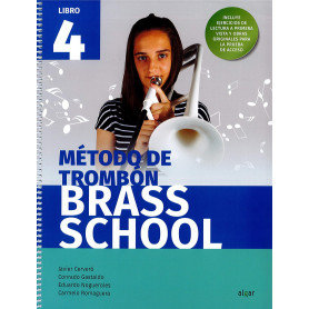 BRASS SCHOOL - METODO DE TROMBON 4  JEYJO