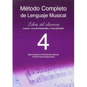 Método completo de lenguaje musical, 4 nivel libro del alumno  JEYJO