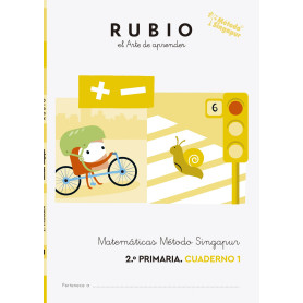Matemáticas 3 cuadernos.Método Singapur 2.º Primaria RUBIO  JEYJO