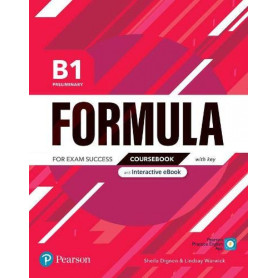 Formula B1 Preliminary Coursebook and Interactive eBook with key with Digital Resources  JEYJO