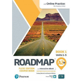 ROADMAP A2+ FLEXI EDITION COURSE BOOK 1 WITH EBOOK AND ONLINE PRACTICE A  JEYJO