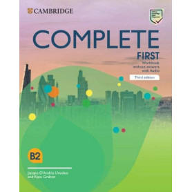 COMPLETE FIRST WORKBOOK WITHOUT ANSWERS WITH AUDIO 3º ED  JEYJO