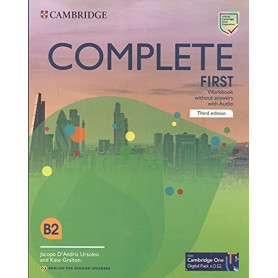 COMPLETE FIRST WORKBOOK WITHOUT ANSWERS WITH AUDIO  JEYJO