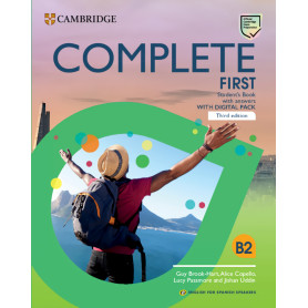COMPLETE FIRST STUDENT`S BOOK WITH ANSWERS ENGLISH  JEYJO