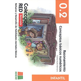 RAZONAMIENTO CONCEPTOS BASICOS NUMERICOS 0.2 RED INFANTIL  JEYJO