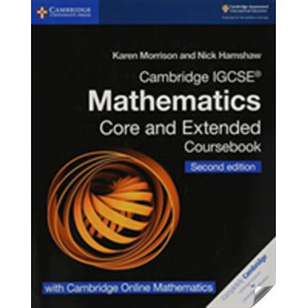 CAMBRIDGE IGCSE MATHEMATICS COURSEBOOK CORE +ONLIN  JEYJO