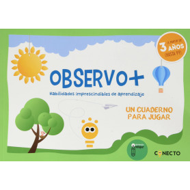 Observo+ Habilidades imprescindibles de aprendizaje (3 años)  JEYJO