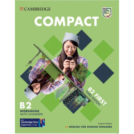 COMPACT FIRST WORKBOOK WITH ANSWERS WITH AUDIO ENG  JEYJO