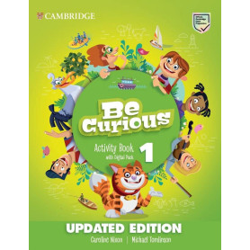 Be Curious Updated Level 1 Activity Book with Home Booklet and Digital Pack Upda  JEYJO