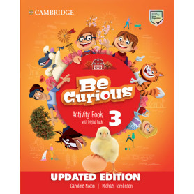 Be Curious Updated Level 3 Activity Book with Home Booklet and Digital Pack Upda  JEYJO