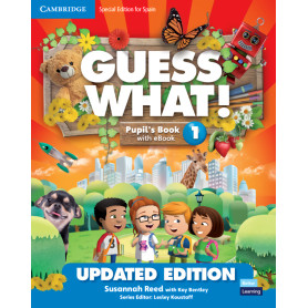 Guess What!Special edition for Spain Updated Level 1 Pupil's Book with Enhanced  JEYJO