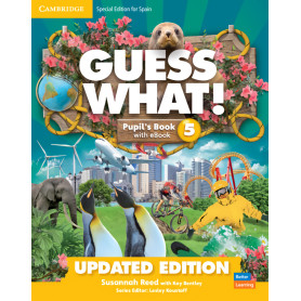 Guess What!Special edition for Spain Updated Level 5 Pupil's Book with Enhanced  JEYJO