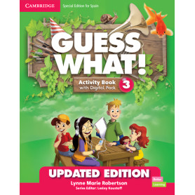 Guess What!Special edition for Spain Updated Level 3 Activity Book with Digital  JEYJO