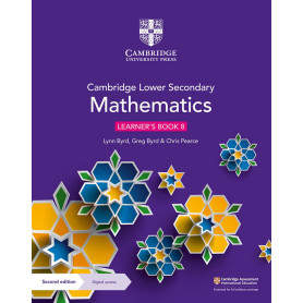 NEW Cambridge Lower Secondary Mathematics Learner's Book with Digital Access Sta  JEYJO