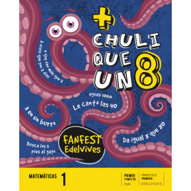 +CHULI QUE UN OCHO.MATEMÁTICAS 1ºPRIM PAUTA 22 FANFEST  JEYJO