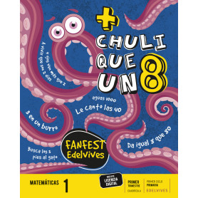 +CHULI QUE UN OCHO.MATEMÁTICAS 1ºPRIM CUADRÍCULA 22 FANFEST  JEYJO