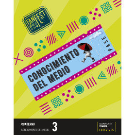 CUADERNO CONOCIMIENTO MEDIO 3ºEP 22 FANFEST  JEYJO