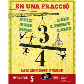 EN UNA FRACCIO.MATEMATIQUES 5ºEP C.VAL 22 FANFEST  JEYJO