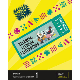 QUADERN LLENGUA 1ºEP C.VAL 22 FANFEST  JEYJO