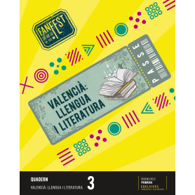QUADERN LLENGUA 3ºEP C.VAL 22 FANFEST  JEYJO
