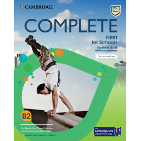 Complete First for Schools for Spanish Speakers Second edition Student's Book without answers with Digital Pack  JEYJO