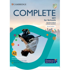 Complete Key for Schools English for Spanish Speakers Second edition Student's Pack Updated (Student's Book without answers and Workbook without answers)  JEYJO