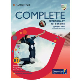 Complete Preliminary for Schools English for Spanish Speakers Student's Pack Updated (Student's Book without answers and Workbook without answers)  JEYJO