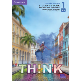 Think Level 1 Student`s Book with Workbook Digital Pack British English  JEYJO
