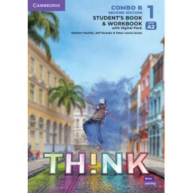 Think Level 1 Student's Book and Workbook with Digital Pack Combo B British English  JEYJO