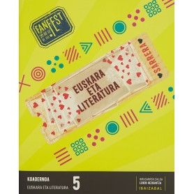 KOADERNOAK EUSKARA ETA LITERATURA 5.LMH. FANFEST 2022  JEYJO