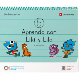 APRENDO CON LILA Y LILO CUADERNO 5  JEYJO