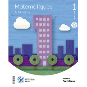 MATEMÁTIQUES 1R.PRIMARIA. TRIMESTRAL. MOTXILLA LLEUGERA. VALENCIA 2022  JEYJO