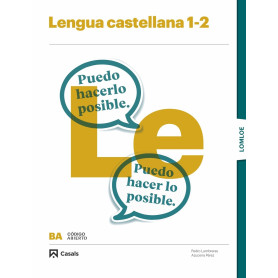 Lengua Castellana 1-2 BA  JEYJO