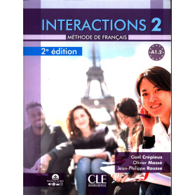 Interactions 2 - Niveau A1.2 - Livre de l'élève + Audio  JEYJO