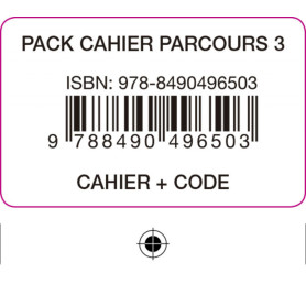 PARCOURS 3 PACK CAHIER D'EXERCICES  JEYJO