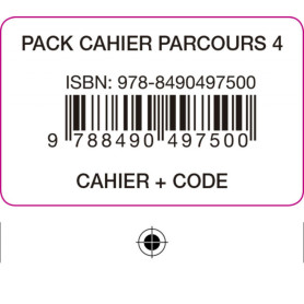 PARCOURS 4 PACK CAHIER D'EXERCICES  JEYJO