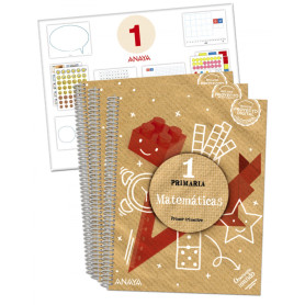 Matemáticas 1. Cuadrícula. (Incluye material manipulativo)  JEYJO