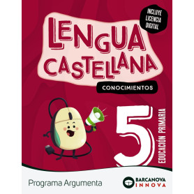 Argumenta 5. Lengua castellana. Conocimientos  JEYJO