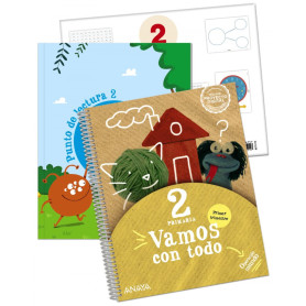 Vamos con todo 2. Primer trimestre. + Punto de lectura 2 + Material manipulativo.  JEYJO