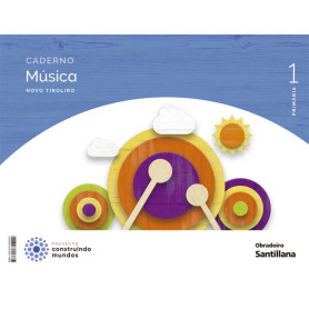 CADERNO MÚSICA 1ºPRIMARIA. NOVO TIROLIRO. GALICIA 2022  JEYJO
