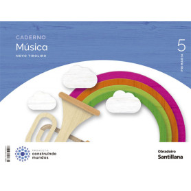 CADERNO MÚSICA 5ºPRIMARIA. NOVO TIROLIRO. GALICIA 2022  JEYJO