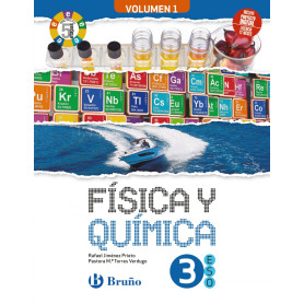 Física y Química 3 ESO 3 volúmenes Proyecto 5 etapas  JEYJO