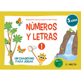 Números y letras 1. Un cuaderno para jugar (3 años)  JEYJO
