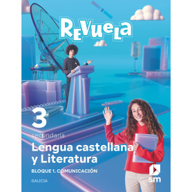 Lengua castellana y Literatura. Bloque I. Comunicación. 3 Secundaria. Revuela. Galicia  JEYJO