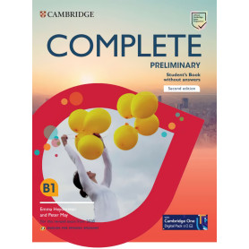 Complete Preliminary Second edition English for Spanish Speakers Student's Book without answers with Digital Pack  JEYJO