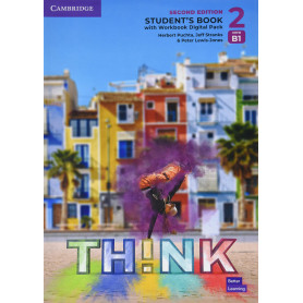 Think Level 2 Student`s Book with Workbook Digital Pack British English  JEYJO